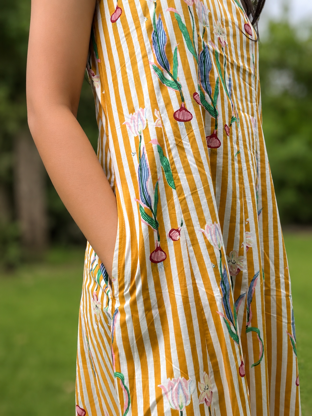 Sunlight Tulip Maxi Dress - Image 5