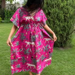 Jungle Print Kaftan